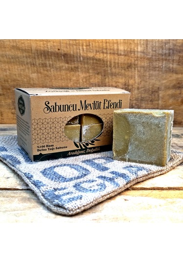 Sabuncu Mevlüt Efendi Ham Defne Yağı Sabunu 400 G