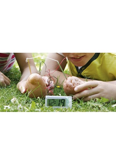 Ece Patates Saati Pil Yapma Deney Seti Saatli