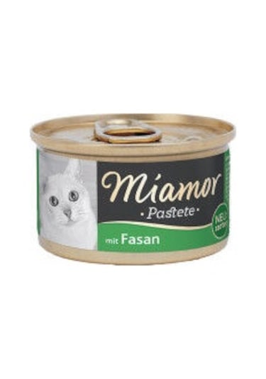 Miamor Pastete Sülünlü Konserve Yetişkin Kedi Maması 85 G