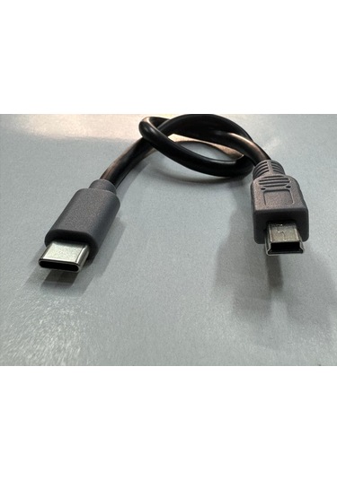 25 Cm Mini Usb Typec Kablo 25 Cm 5 Pin Type-c Kablo