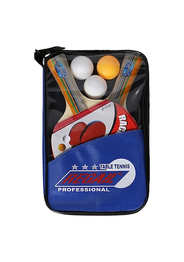 Ranyeek Tenis Topu Raketi Seti: 2 Adet Raket Uzun/kısa Sap Seçenekli , 3 Top Ve Çanta - Doğal Çam Ahşap, Yüksek Esneklik, Tüm Yaş Grupları İçin Egzersiz Ve Antreman