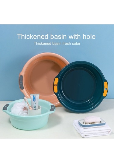 Sones Ev Tipi Asılı Kalınlaştırılmış Çift Kulaklı Kaymaz Lavabo Rastgele Renk Büyük Çok Renkli