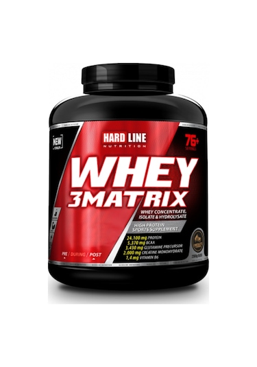 Hardline Whey 3Matrix Çikolata 2300 G
