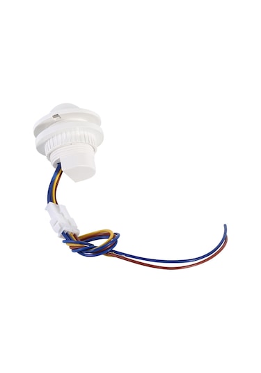 Konesam Otomatik Kızılötesi Hareket Sensörlü Led Işık Kontrolü, Gürültüsüz Aydınlatma, Kolay Kurulum, Geniş Voltajlı 1-40w