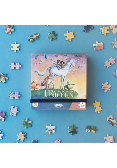 Londji My Unicorn Mini Puzzle Canlı Renkler