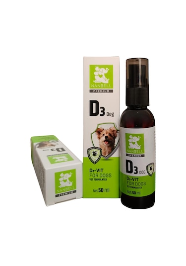Nanbell D3 Köpek Vitamini 50 ML