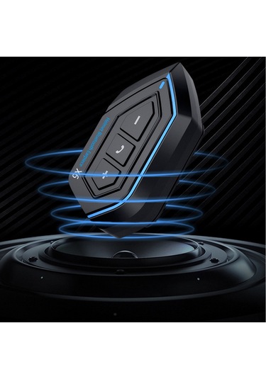 Ximistore9 "x6 Motosiklet Kaskı Bluetooth Kulaklık - 1500mah, Bluetooth 5.0, Ipx67 Su Geçirmez, Çift Bağlantı"