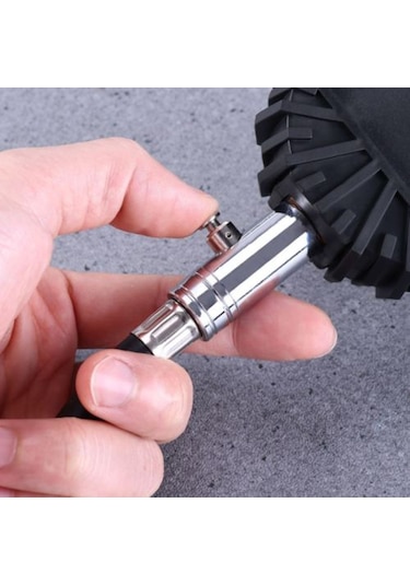 4 Adet Değiştirilebilir Dijital Lcd Lastik Lastik Hava Pompası Basınç Göstergesi Test Cihazı