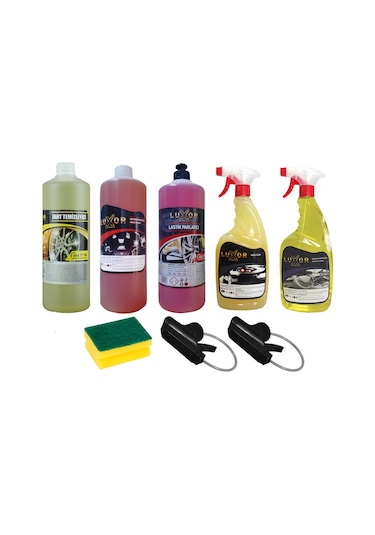 Oto Bakım Seti Oto Yıkama Seti 5 x 1 lt.