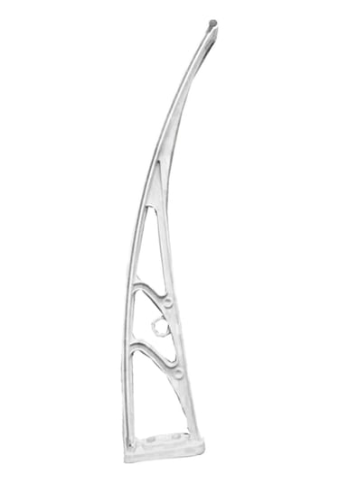 Suntek Vidalı Tente Braketi Güneş Yağmur Kapağı Destek Beyaz