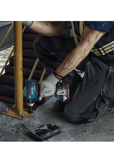 Bosch Professional GDS 18V-400 Akülü Darbeli Somun Sıkma (Akü ve Şarj Cihazı Dahil Değil) 06019K0021