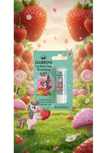 Kids Lip Balm Care Strawberry