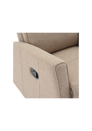 Torino Döner Ve Sallanır Mekanizmalı Baba Ve Tv Koltuğu-vizon 75x94x102 Cm Vizon