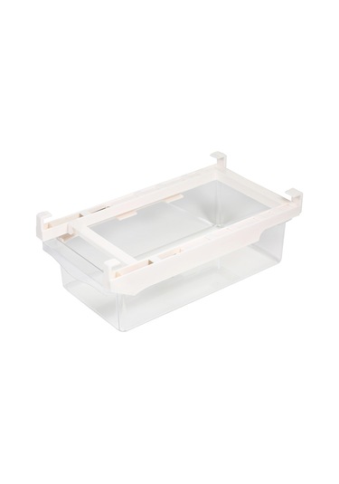 Teltree "buzdolabı Çekmece Düzenleyici - Yumurta, Atıştırmalık Saklama Kutusu, Kolay Çekilir Şeffaf Organizer" Şeffaf