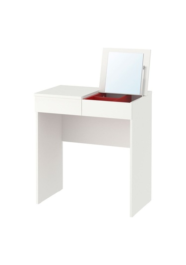 Makyaj Masası, Beyaz, 70x42 Cm Beyaz