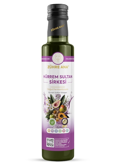 Hürrem Sultan Sirkesi Doğal Fermantasyon Hurrem Sultan Vinegar 500 Ml