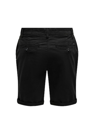 Only & Sons Onspeter Reg Twill 4481 Shorts Noos Erkek Şort-26442 - S Siyah