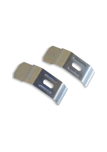 Stor Perde Metal Montaj Aparatı Geniş 45 Mm - 10 Adet Gri