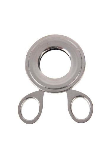 Paslanmaz Çelik Haşlanmış Yumurta Kabuğu Kesici Alet Gümüş