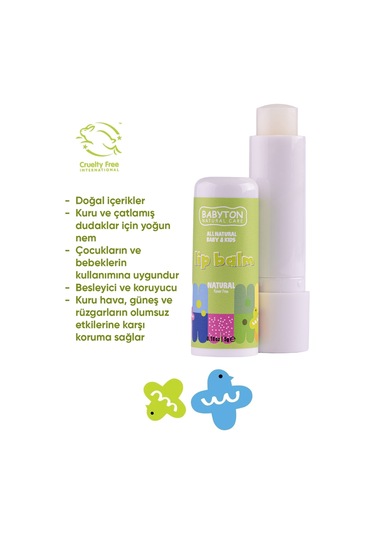 Babyton Aromasız Dudak Koruyucu 5 G