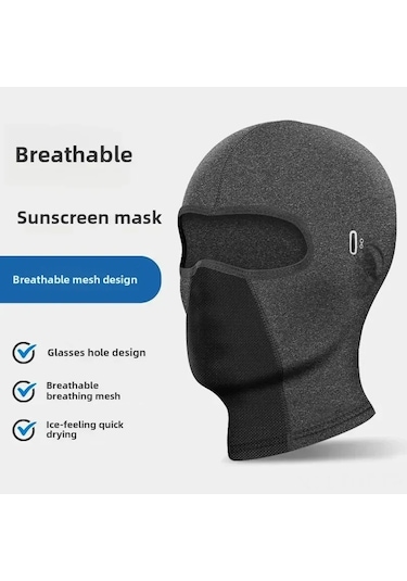 Hangfox Motorcycle Kışlık Kask İçliği Isı Yalıtımı Sağlar Sıcak Tutar Siyah Büyük Boy Diğer