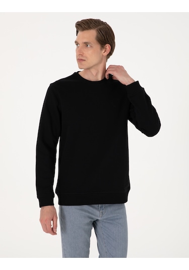 Pierre Cardin Erkek Siyah Sweatshirt 50314978-vr046 Siyah