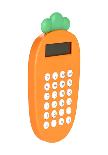 Hesap Makinesi - Havuç Figürlü Turuncu