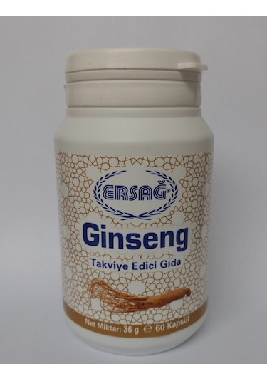Ersağ Ginseng Gıda Takviyesi