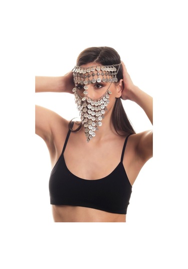 Kadın Antik Gümüş Kaplama Hayat Ağacı Charm Detaylı Ayarlanabilir El Yapımı Peçe Gümüş