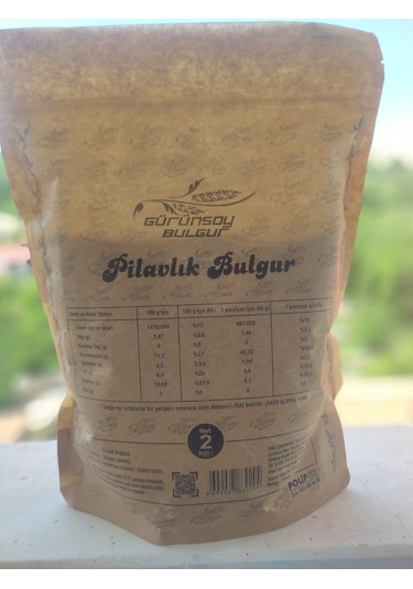 Gürünsoy Pilavlık Bulgur 2 KG