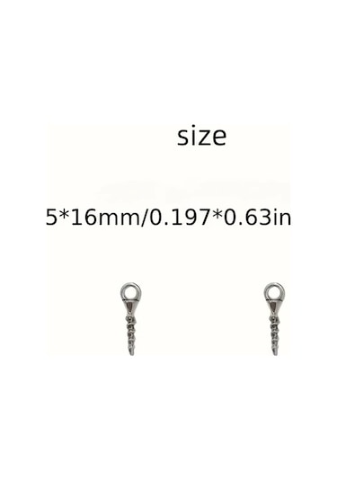 Fochsia 30 Adet Mini Dıy Metal Vidalı Askı: Duvar, Çerçeve, Dolap İçin Diğer