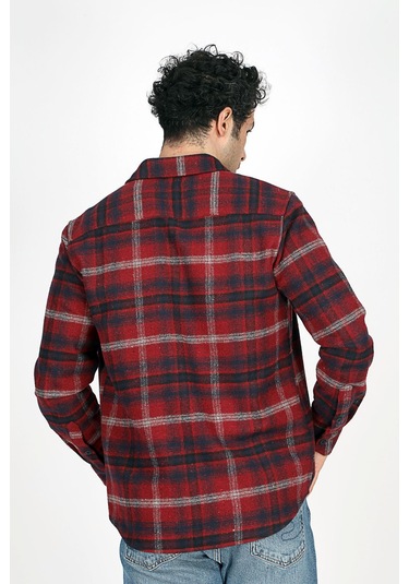 Lee Cooper Alvert Erkek Dokuma U.kol Gömlek Bordo-lacivert-20090-bordo-lacivert Ekose Bordo - Lacivert Lee Cooper Alvert Erkek Dokuma U.kol Gömlek Bordo-lacivert-20090-bordo-lacivert Ekose Bordo - Lacivert