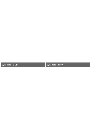 Fıddle 3 125 -fıddle 3 200 Hava Filtre