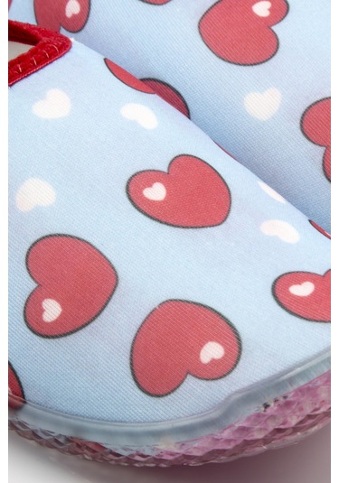 Kalp Mavi Çocuk Deniz Ayakkabısı Mavi