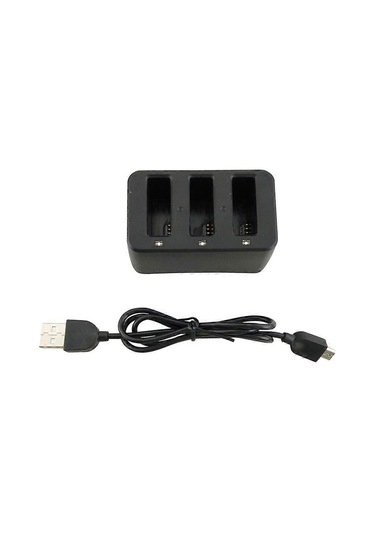Djı Tello Drone İçin 3'ü 1 Arada Çoklu Pil Şarj Cihazı Hub'ı Akıllı Hızlı Şarj