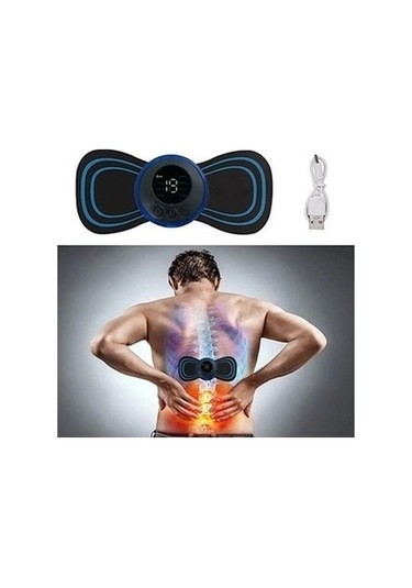 Bloomnest Ems Elektronik Darbeli Mini Kelebek Masaj Yastığı, Çok Renkli Duzyrn Çok Renkli