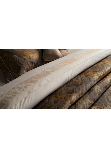 Liora Çeyiz Seti Çift Kişilik - Gold