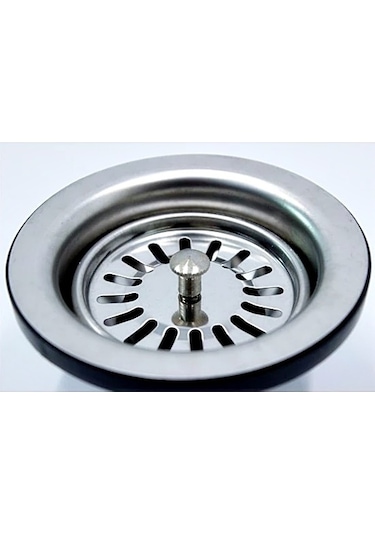 Yapıtaşı Geniş Süzgeçli Çöpmak Üniversal Yan Dik Taşmalı Körüklü Evye Sifonu