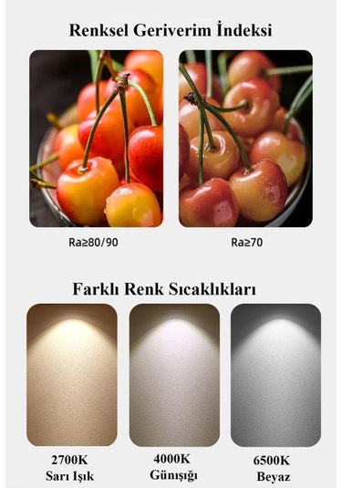 Şahnet 6w Led Mum Ampul Beyaz Işık 6500k 3 Adet - E14