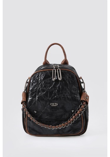 Ççs 17635 Kadın Omuz Ve Sırt Çantası Pembe