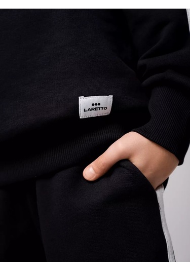 Laretto Erkek Çocuk Siyah Okul Sweatsh 212977121 Siyah
