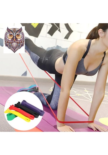 208 Cm Pilates Jimnastik Lastiği Egzersiz Yoga Direnç Bandı H...