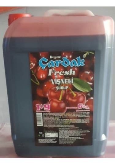 Beyaz Çardak Vişne Konsantre Şurup 6 KG
