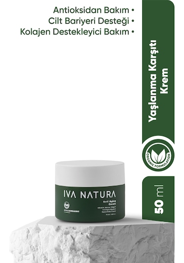 Iva Natura Onarıcı Gece Kremi Ölmez Çiçek Özlü 50 ML