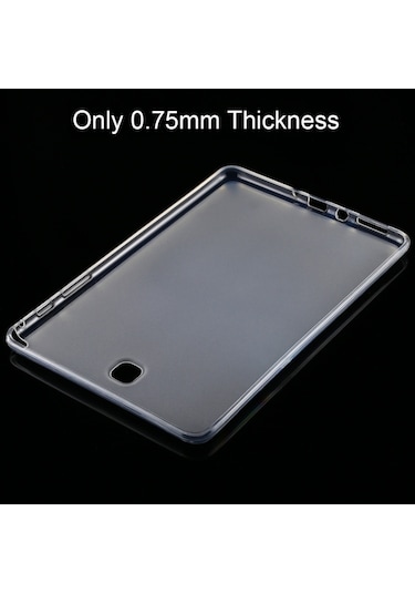 Galaxy Uyumlu  Tab İçin A 8.0 T350 0.75mm Ultratin Dış Dışında Buzlu Tpu Yumuşak Koruyucu Kılıf
