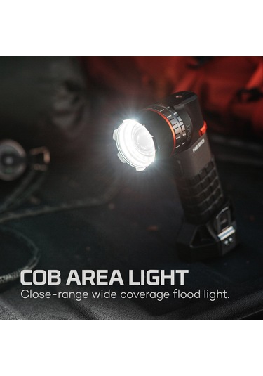 Nebo 1001 Sl100 Luxtreme Şarjlı Spot El Feneri 525 Lümen Siyah