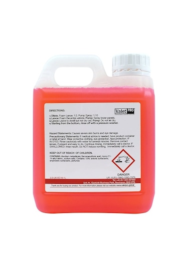 Valet Pro Snow Combo 2 Yoğun Kir Sökücü Köpük - 1 Lt