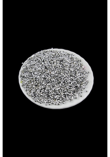 Gümüş 3 Mm Plastik Boncuk Akseuar Takı Malzeme 25 Gr