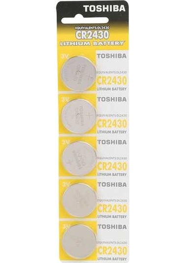 Toshiba Cr 2430 Lithium 5'li Pil 4247