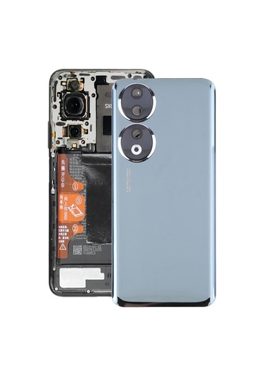 For Honor 90 Kamera Lensli Arka Kapak Siyah